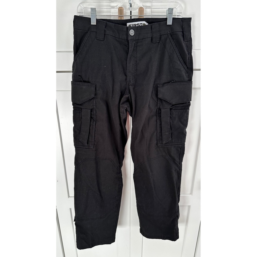 FIRST Tactical Black‎ Cargo Pants Womens Size 10 Regular Utility Work